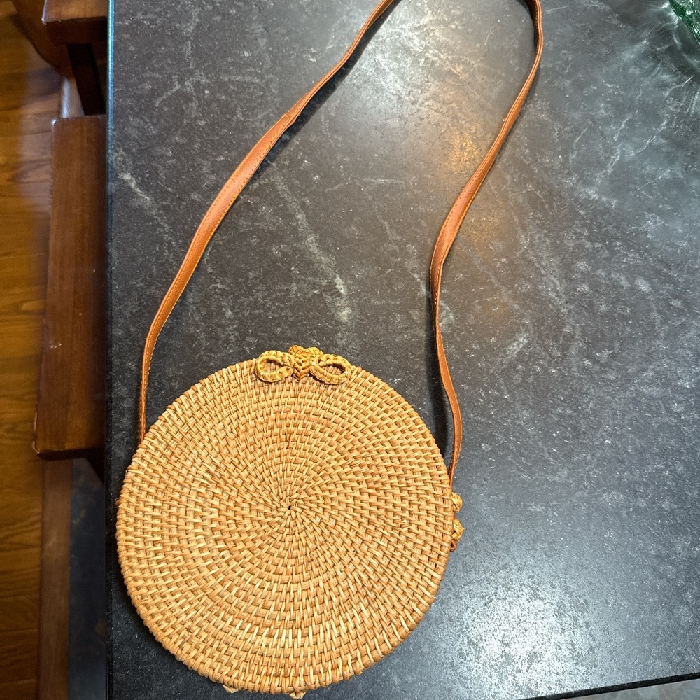 Wicker purse women’s